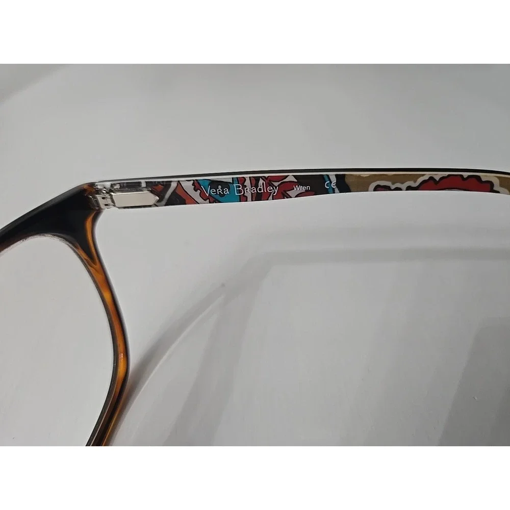 Vera Bradley Eyeglasses FRAMES ONLY Grace Desert Floral‎ DSF Brown 51-20-135